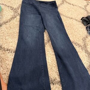 American Eagle Outfitters Dark Blue Flare Jeans